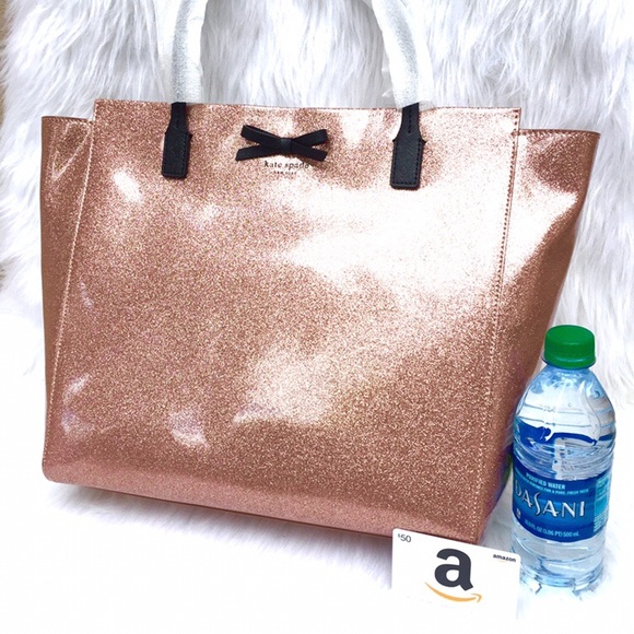 💖KATE SPADE💖 Glitter Rose Gold Mavis St. Taden - Picture 4 of 8